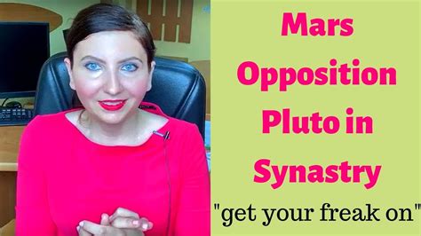 There is a constant friction and irritation between you. . Mars opposite pluto synastry lipstick alley